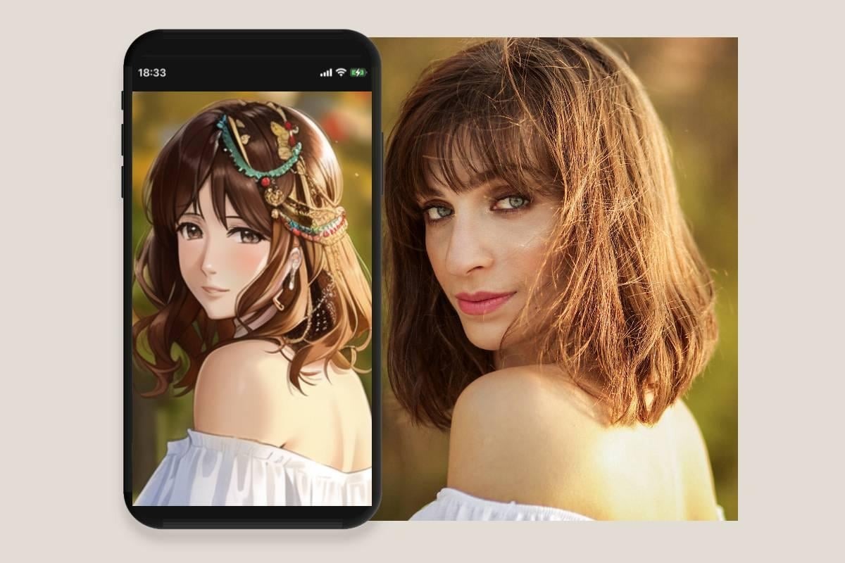 photo to anime