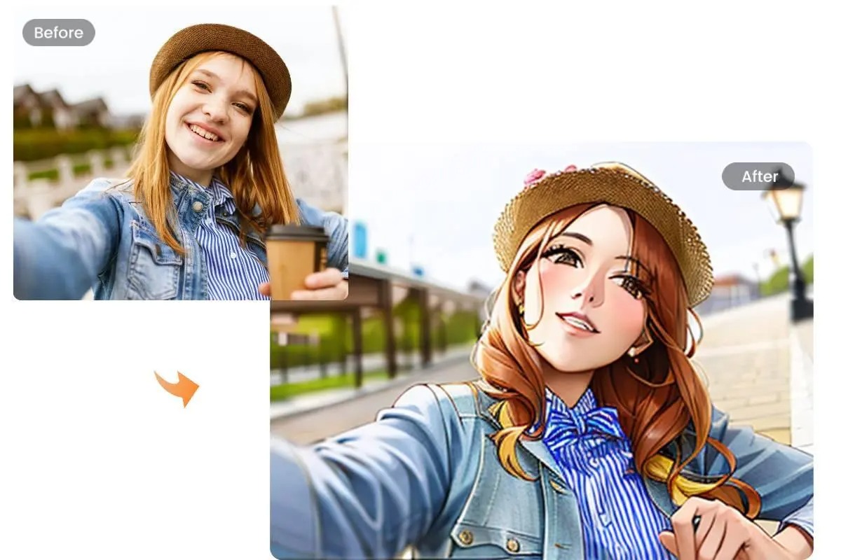photo to anime