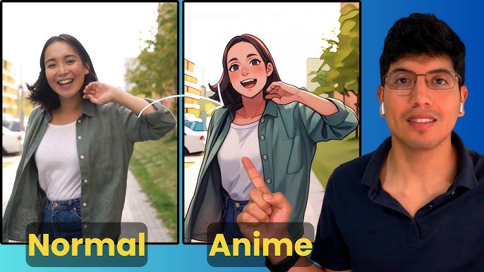 photo to anime