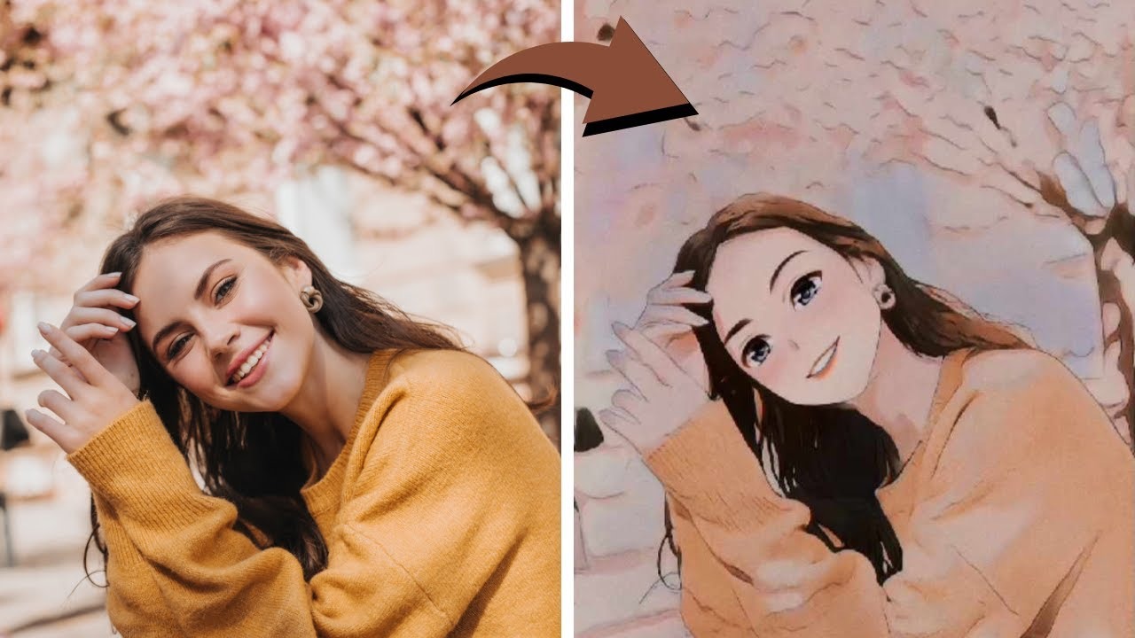 photo to anime