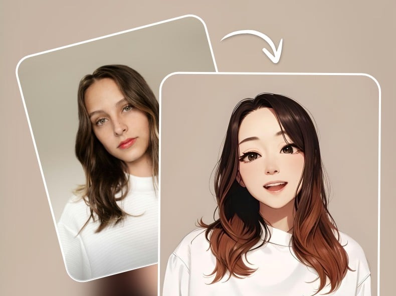 photo to anime